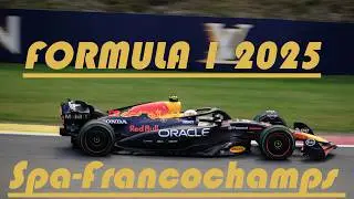 Formula 1 Spa-Francorchamps 2025 | Insane Speed and Raw Sound POV | Podium | Slow-Motion Captures