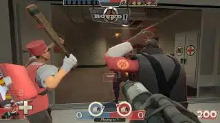 Team Fortress 2 CTF Gameplay