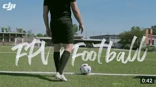 DRONE VS FOOTBALL 😲