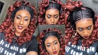 5 Min Braids Online Zury Sis Synthetic Diva Pre Braided 13x4 Lace Front Wig DIVA LACE H FULANI 103