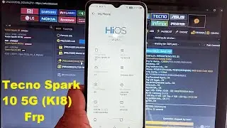 TECNO Spark 10 5G (KI8) FRP Bypass By Unlock Tool 100% Done !