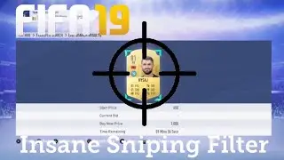 FIFA 19 2 INSANE SNIPING FILTERS