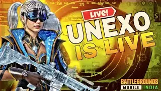 New Session Rankpush New Update Conqueror Rankpush Full Rush Gameplay Bgmi Live Stream Unexo is Live