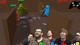 Yogsclash Gang Beasts (with Simon & Sips!) | Hat Films Clips