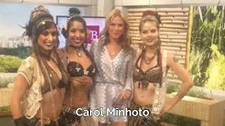 Tribal Fusion na TV Gazeta (Fotos e Bastidores) Carla Brasil, Nanda Rodrigues e J&uacute;lia Alfaya