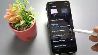 Samsung Galaxy M16 5G | How to Enable or Disable Adaptive Brightness on Samsung Galaxy M16 5G