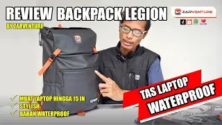Rekomendasi tas ransel Waterproof Backpack Legion by zarventure