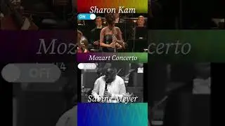Sabine Meyer 🤝 Sharon Kam MOZART MASHUP #clarinet #shorts