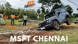 Off-Roading Adventure: Conquering Mahindra's Test Track with ScorpioN and THAR l 4x4 Fundamentals