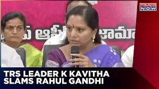 Osmania Visit Row | TRS MLC K Kavitha Slams Rahul Gandhi Over Opportunistic Politics | Breaking News