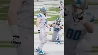 Dan Skipper hits the catwalk on this epic Madden celebration 🤣🤣🤣 | Detroit #Lions #shorts