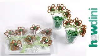 Saint Patrick's Day: How to Make Shamrock Pretzel Pops
