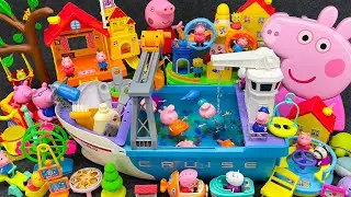 Ultimate PEPPA PIG Family Playground, Peppa Toys World Satisfying with Unboxing | TOY PLAYSET ASMR
