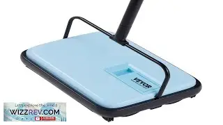 VEVOR Carpet Sweeper Manual Floor Sweeper with 300 ml Dustbin Capacity Easy