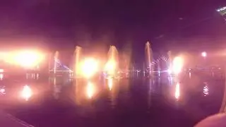 World's Largest Water Screen Projection - Dubai Festival City
