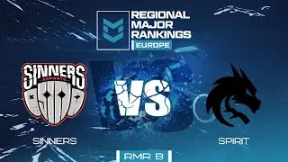 Sinners vs Spirit | Map 1 Nuke | PGL RMR EUROPE B - Day 2