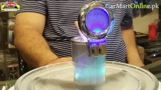 Car cup holder Ashtray in multi color led