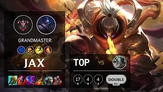 Jax Top vs Tryndamere - EUW Grandmaster Patch 11.22