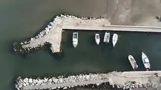 Viserba Porto Canale - Drone Parrot Anafi 4k