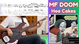 One of DOOM's grooviest samples? | MF DOOM &ndash; Hoe Cakes (Bass Cover + Tabs)