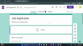 How to add a file upload question in google form?