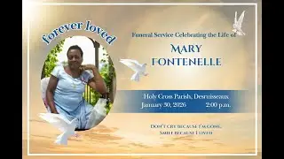 Funeral Service Celebrating the Life of Mary Fontenelle  | January 30 | 2:00 p.m.