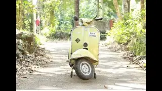 Bajaj Priya Scooter Kerala. 1989 Model Vintage scooter