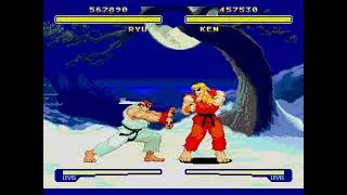 STREET FIGHTER ALPHA ( SEGA GENESIS / MEGADRIVE ) W.I.P