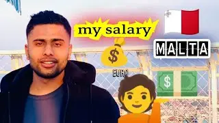 Malta security job&salary||malta reality||malta aayera galti vayo 😐