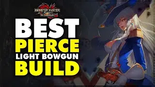 Best PIERCE LBG Build - Fast Anomaly Level Grind Set - Monster Hunter Rise Sunbreak