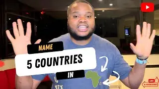Asking Americans to name countries in Africa! Very Funny answers!