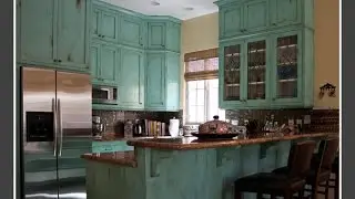 Distressed Kitchen Cabinets Pictures