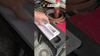 cara pasang PVC edging #hpl #furniture