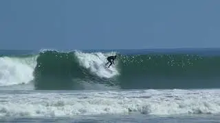 🎥 2025 Skeleton Bay - FIRST SWELL OF THE SEASON | RAW Land Angle 🌊
