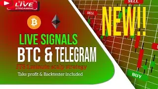 LIVE SIGNAL BTCUSD - 1MIN FOREX TRADING STRATEGY - TP - BACKTESTING-TELEGRAM