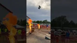 Flipping out over the Horizon RC Fest 2024 RC monster truck high jump. #rcmonstertruck