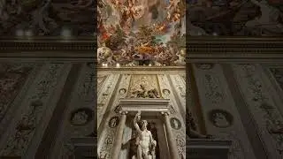 A Short Video Capturing the Wall and Ceiling of One of the Rooms in the Borghese Gallery - Part 2