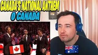 Australian Reaction to The Best Rendition of Canada's National Anthem (O Canada) - The Tenors
