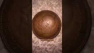 Rare 1927 British One PennyCoin in excellent condition. Kindly subscribe thanks for watching