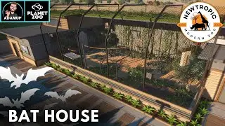 Дом летучих мышей Planet Zoo &mdash; Экспозиция в зоопарке Newtropic | Эпизод 4 |