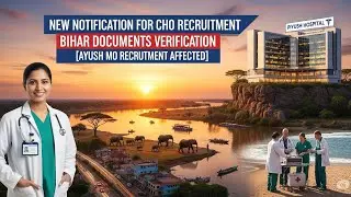 NEW NOTIFICATION: CHO RECRUITMENT BIHAR Advt 02/2025 [AYUSH MO RECRUITMENT AFFECTED]