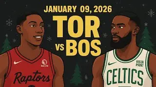 Toronto Raptors vs Boston Celtics | Full Game Highlights | 09 January 2026