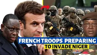 French Troops Assembled in ECOWAS Nations to Invade Niger.