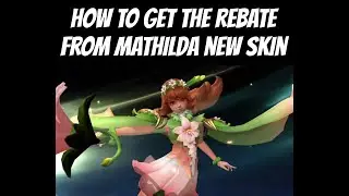 How to Get the REBATE from Mathilda Floral Crown Skin | MLBB SHORTS #MobileLegendsBangBang #Shorts