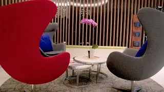 Inside Seletar Business Aviation Centre in Singapore