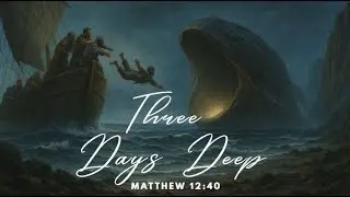 Three Days Deep | Gospel Lyric Video (Matthew 12:40)
