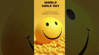 World Smile Day 2024 - 4 October World Smile Day - World Smile Day Theme 2024 - History Of Smile Day