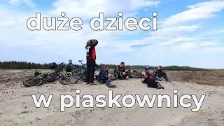 Mocne rowery elektryczne w piaskownicy
