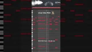 Can you steal this MIDI? 🤫  #edm #midi #edmproducer