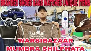 Har din kuch naya brandedshoe,bags,watches #warsibazar #discountdiaries #wholesale #sasta #cheaprate
